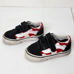 Vans Kids Sneakers Black and Red